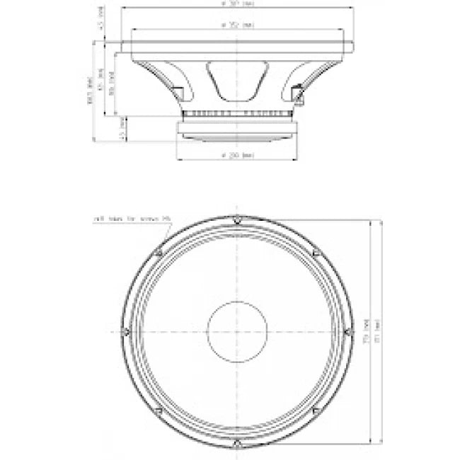 18 Sound 15W700 | Parlante de 15 pulgadas 450 Watts