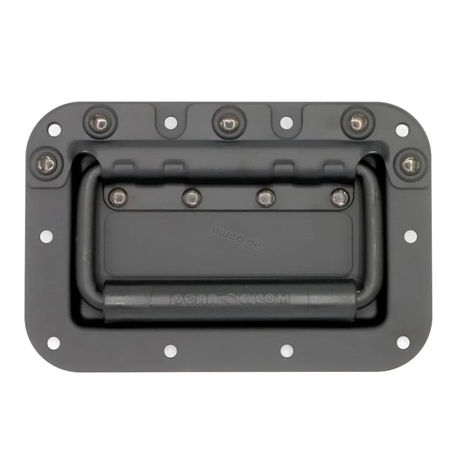 Penn Elcom 1811BK | Manija Negra de Embutir Chica 160 x 107mm