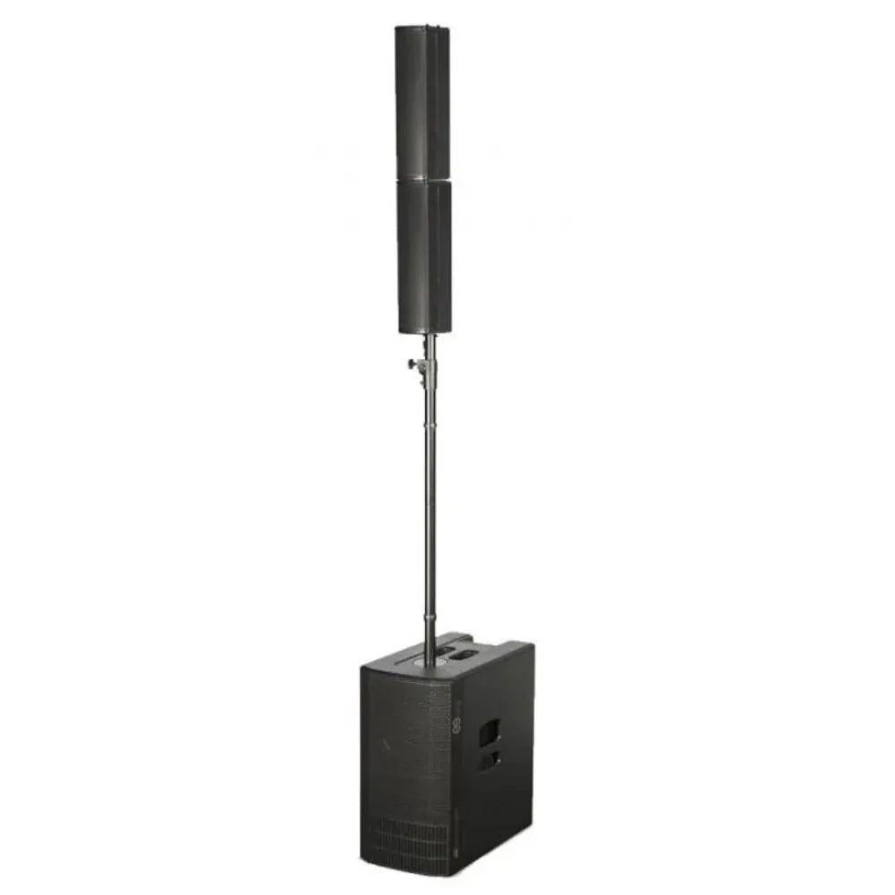 Descripción 2400W Peak / 1200W Rms, Amplificador Clase D, Digipro G4. Sistema Estéreo 2x12".