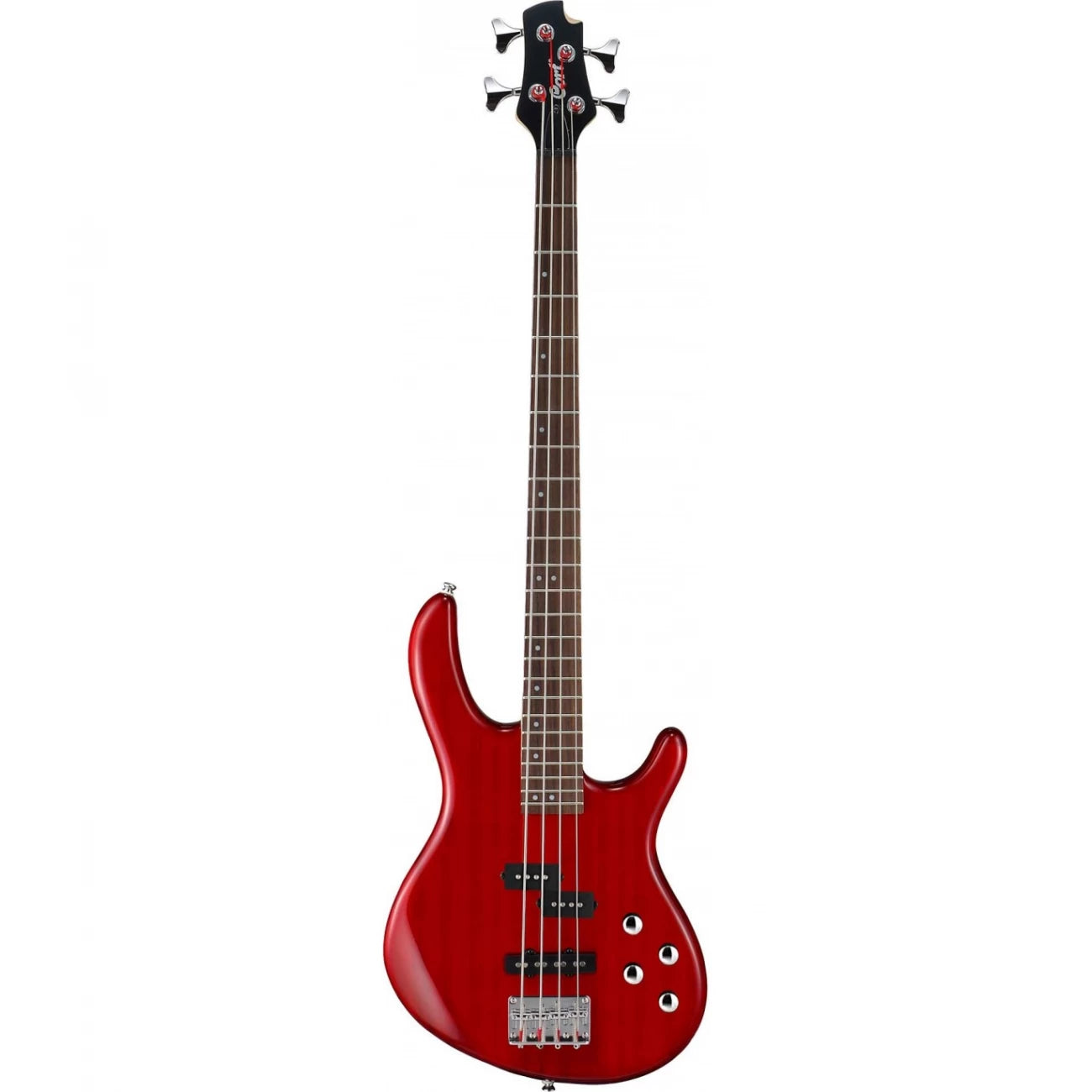 CORT ACTION-BASSPLUS-TR | Bajo eléctrico Action Series de 4 cuerdas Trans Red