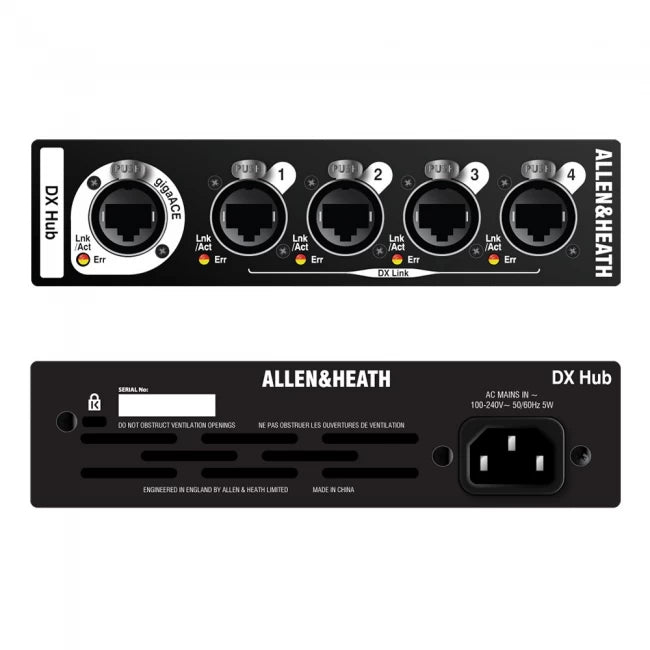 Allen & Heath DX-HUB | Hub de expansión de DX remoto