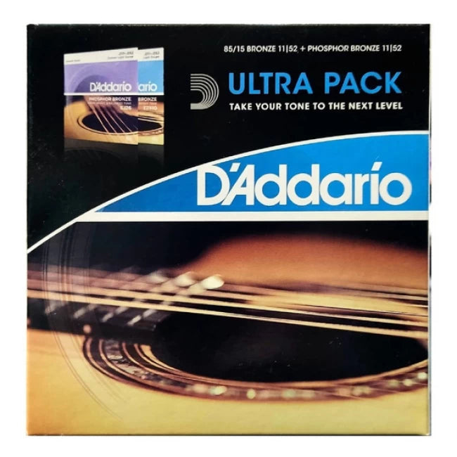 DADDARIO EZ910-EJ26 | Set de cuerdas para guitarra acústica ultrapack