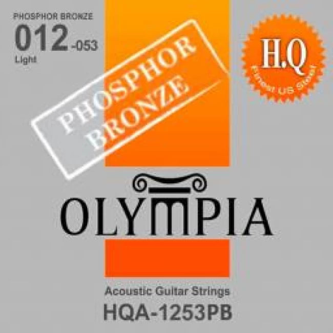 OLYMPIA HQA1253PB | Encorado guitarra acústica phosphor 012-053
