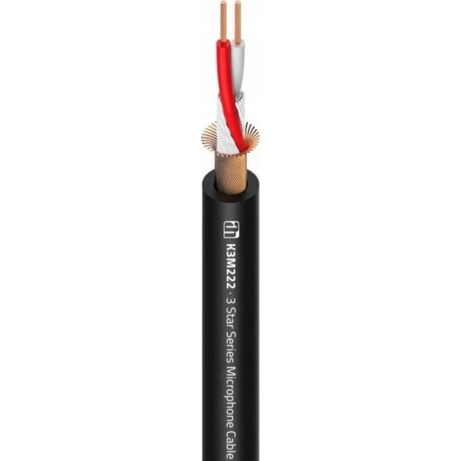 ADAM HALL K3M222 | Cable para Micrófono 2x 0.22 mm