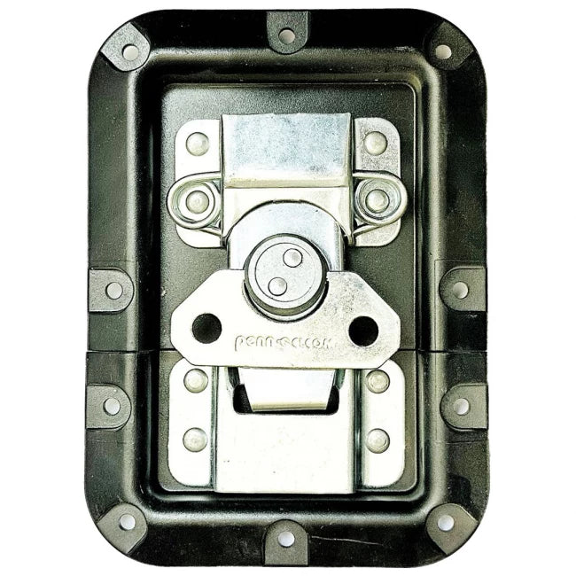 Penn Elcom L2525MOLK | Chapa embutida grande plástica