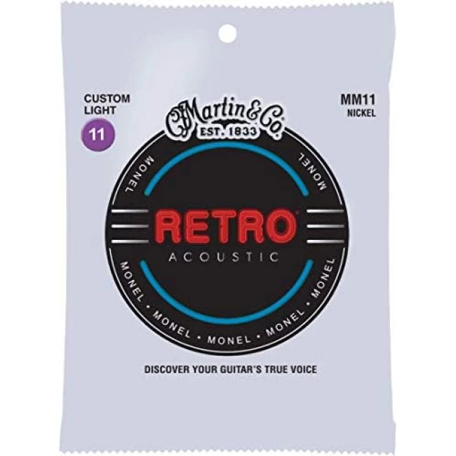 MARTIN & CO M011 | Cuerda para guitarra acústica de metal 011