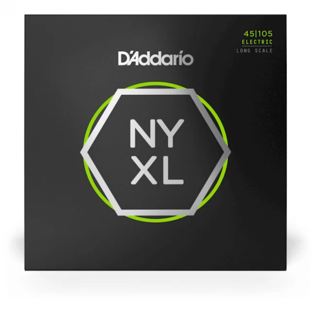 DADDARIO | NYXL45105 Cuerdas para bajo de escala larga, superior ligera/inferior media