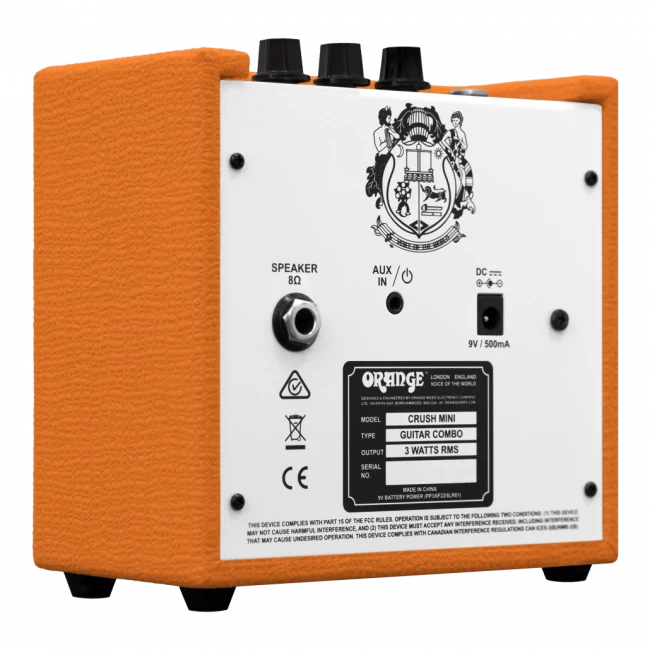 ORANGE OS-D-CRUSH-MINI | Amplificador en combo para Guitarra de 3 Watts