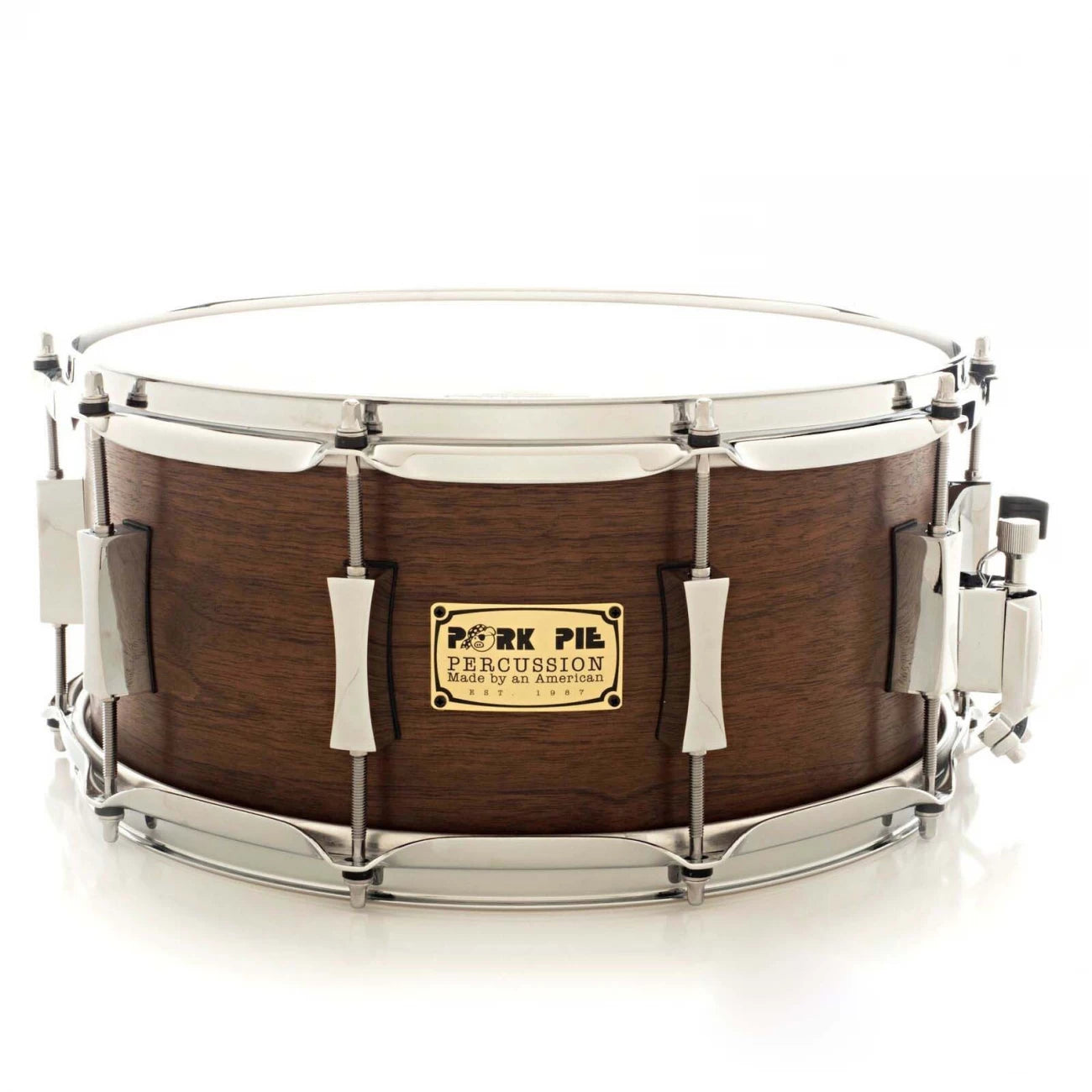 PORK PIE PP7X14MSWE | Redoblante de 7x14 Pulgadas maple shell wavy ebony