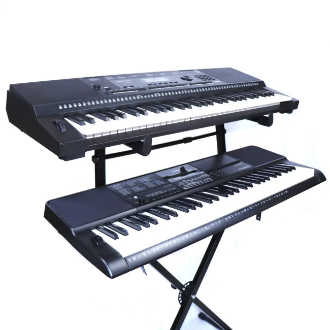 Lion Support SOP-TEC-ADD | Atril stand doble para teclados