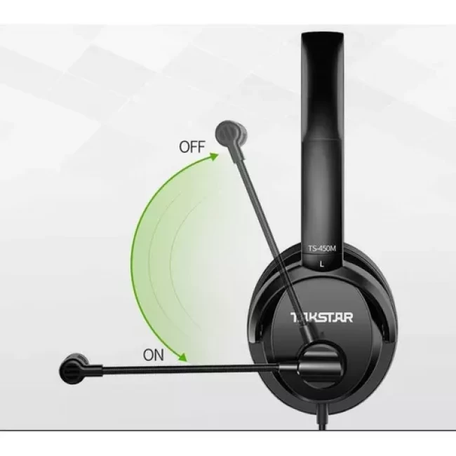 TAKSTAR TS-450M | Auricular Multimedia para Uso en el Hogar, Estudio y Juego