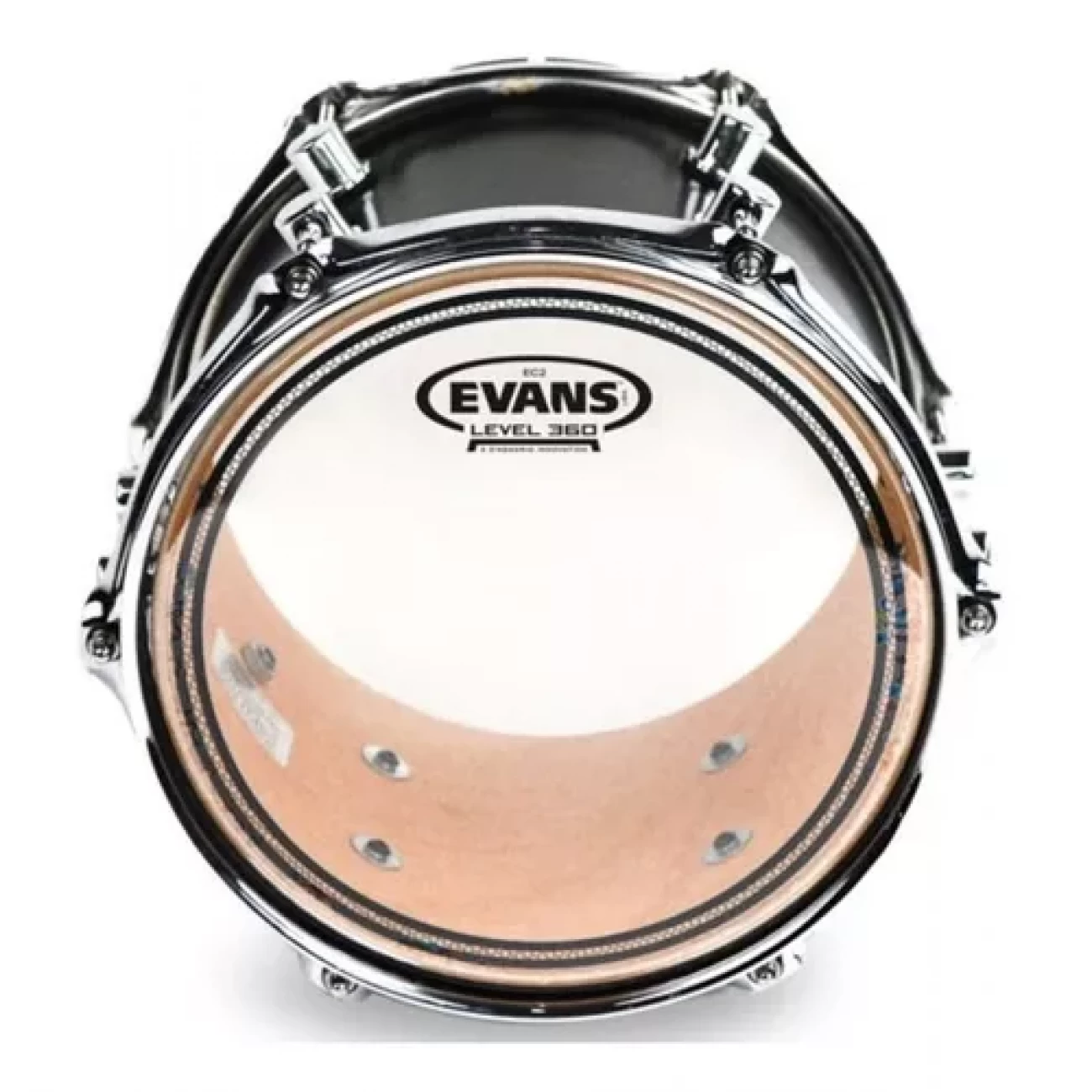 EVANS TT12EC2S | Parche Bateria EC2S Clear Transparente 12 pulgadas