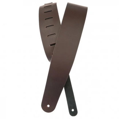 Daddario 25LS00-DX | Correa de guitarra clásica de cuero con puntada en contraste, color negro