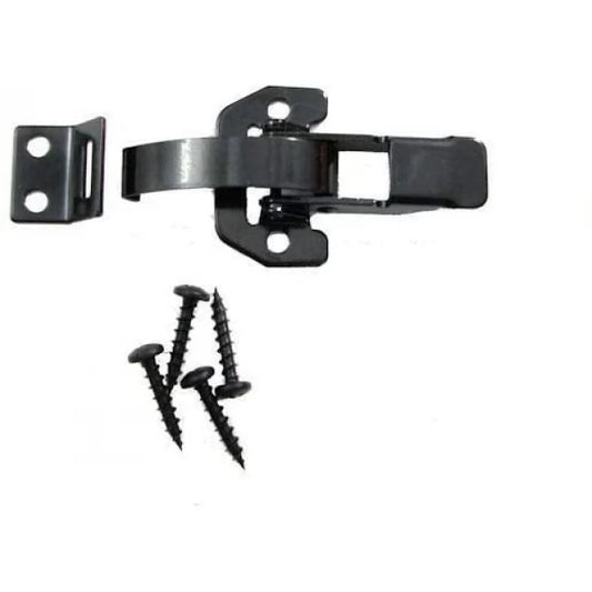 PENN ELCOM 60863BK | Chapa Sobrepuesta Arqueada Gancho Negra