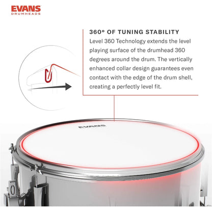 EVANS BD16GB4UV | Parche EQ4 16'' Bass Drum Head Coated