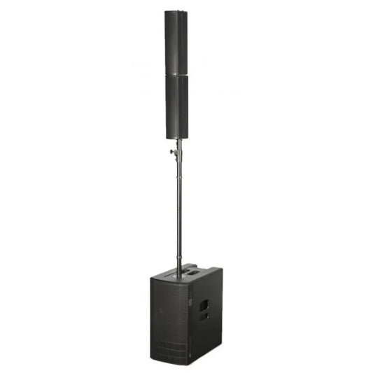 Descripción 2400W Peak / 1200W Rms, Amplificador Clase D, Digipro G4. Sistema Estéreo 2x12".