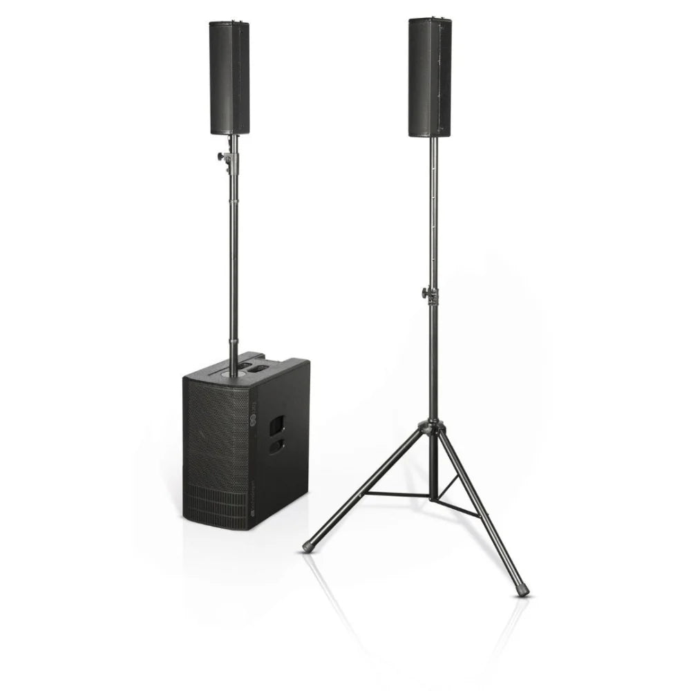 Descripción 2400W Peak / 1200W Rms, Amplificador Clase D, Digipro G4. Sistema Estéreo 2x12".