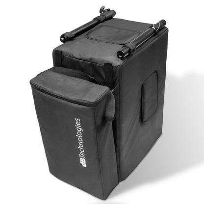 Descripción 2400W Peak / 1200W Rms, Amplificador Clase D, Digipro G4. Sistema Estéreo 2x12".