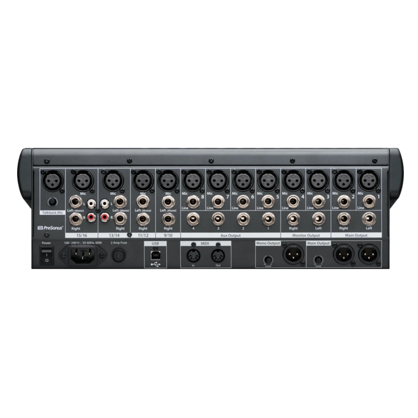 Presonus StudioLive 1602 Consola de Audio Digital 16 Canales