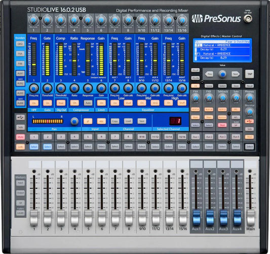 Presonus StudioLive 1602 Consola de Audio Digital 16 Canales