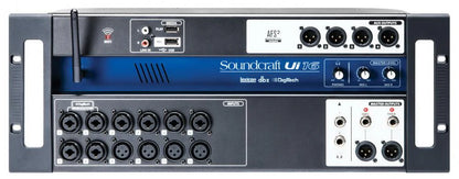 Soundcraft UI16 Mezclador Digital de Rack 16 canales.