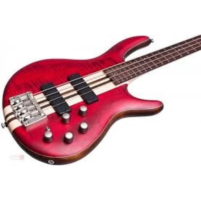 CORT A5PLUS-FMMH-OPBC | Bajo eléctrico de cinco cuerdas Artistan Series Open Pore Black Cherry