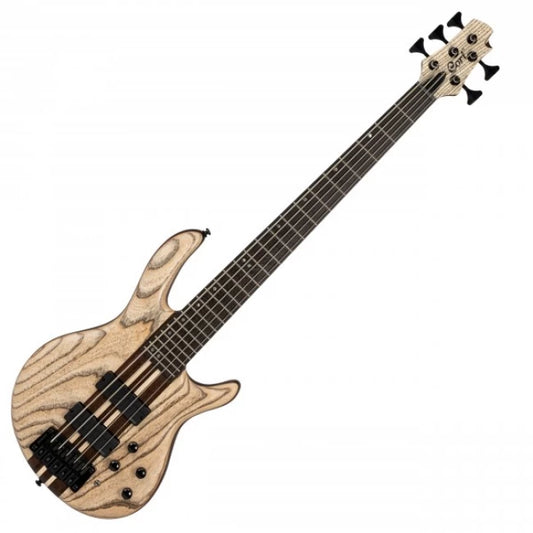 CORT A5ULTRA-ASH-ENB | Bajo eléctrico de 5 cuerdas Etched Natural