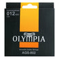 OLYMPIA AGS802 | Cuerdas para Guitarra Acústica Calibres 12-53