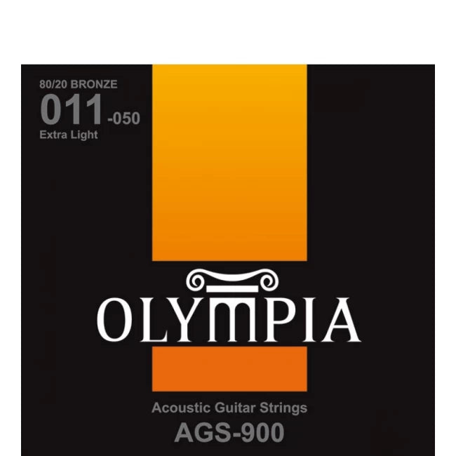 OLYMPIA AGS900 | Cuerdas para Guitarra Acustica Calibres 11-50