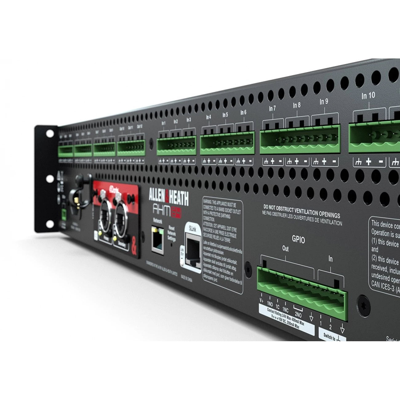 Procesador Matriz de Audio 64×64