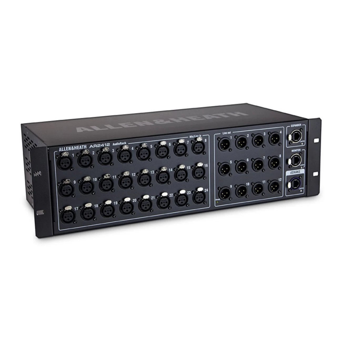 Patchera rack para Mixers GLD QU SQ y Avantis