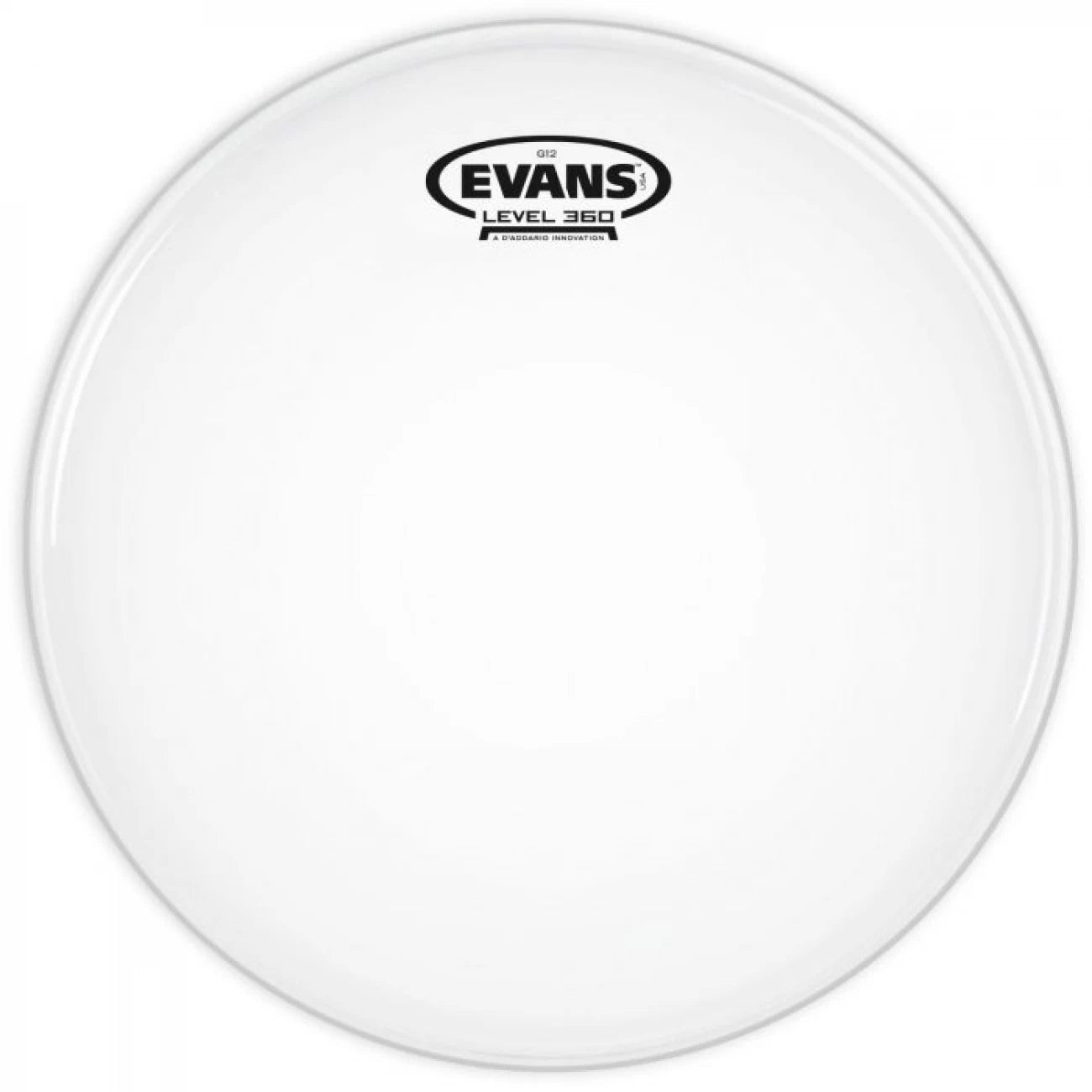 EVANS B14G12 | Parche Bateria G12 Coated Blanco 14 pulgadas
