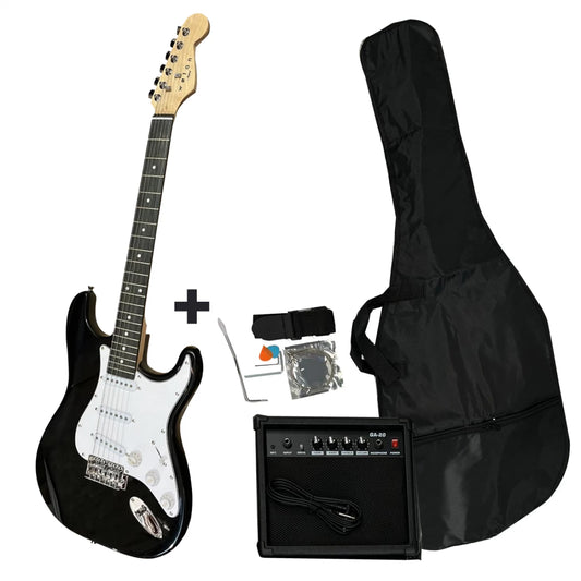 Wotan Bestla-Pack | Pack combo de guitarra eléctrica + Amplificador + Funda, strap, uñetas y cuerdas