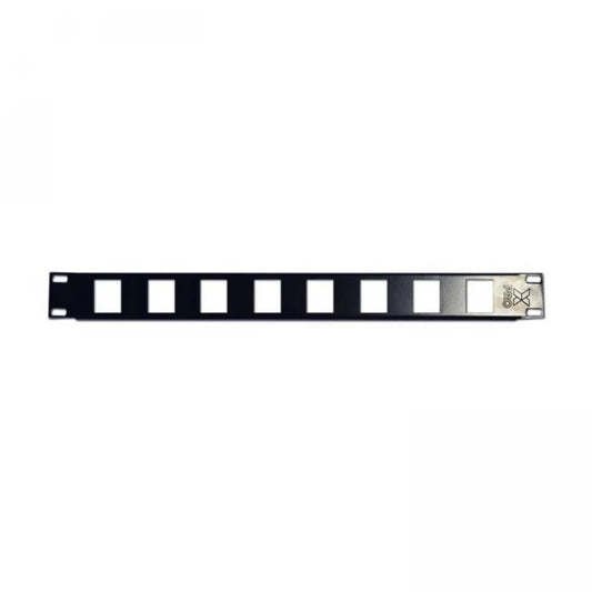Rack Research (NACIONAL) CH15 | Chapa Panel para Rack de 8 Tomas