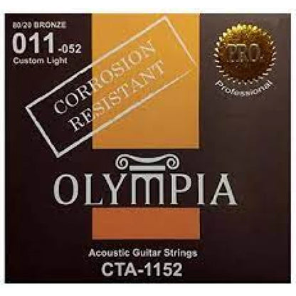 OLYMPIA CTA1152 | Set de cuerdas para guitarra acústica 011-052