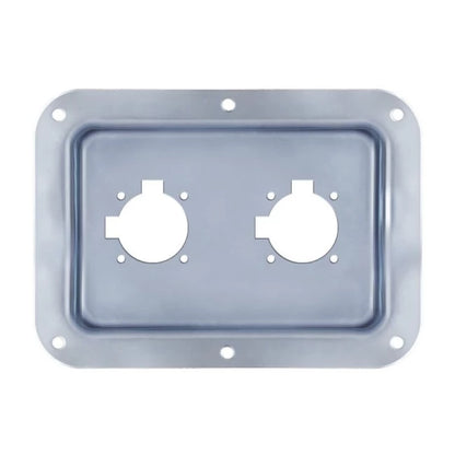 Penn Elcom D028Z | Base Embutida para 2 Conectores Speakon Zincada