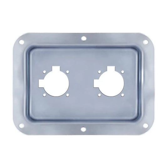 Penn Elcom D028Z | Base Embutida para 2 Conectores Speakon Zincada