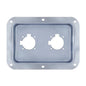 Penn Elcom D028Z | Base Embutida para 2 Conectores Speakon Zincada