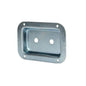 Penn Elcom D0607Z | Placa Mediana con 2 Agujeros para Conectores Jack Zincada