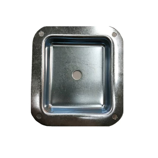 Penn Elcom D0944Z | Placa pequeña con 1 agujero para conector Jack de 1/4