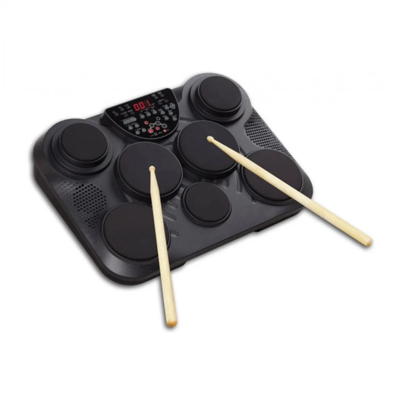 MEDELI DD-221 | Batería electrónica de 4 pads de 5 pulgadas y 3 pads de 3,5 pulgadas