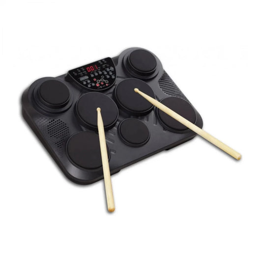 MEDELI DD-221 | Batería electrónica de 4 pads de 5 pulgadas y 3 pads de 3,5 pulgadas