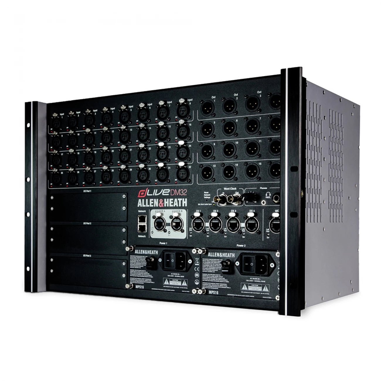 MixRack de 32 entradas para sistema de mezcla digital dLive