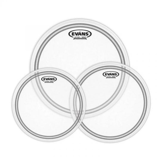 EVANS ETP-EC2SCTD-S | Set de parches opacos y corrugados de doble capa para Tom de 12″ – 13″ – 16″