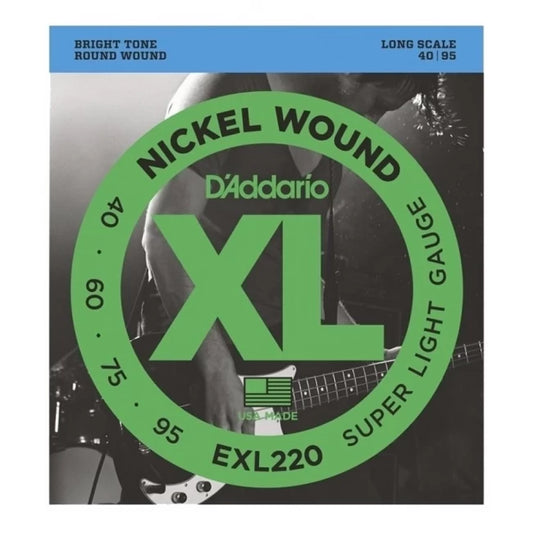DADDARIO EXL220 | Encordado para bajo 4 cuerdas 040