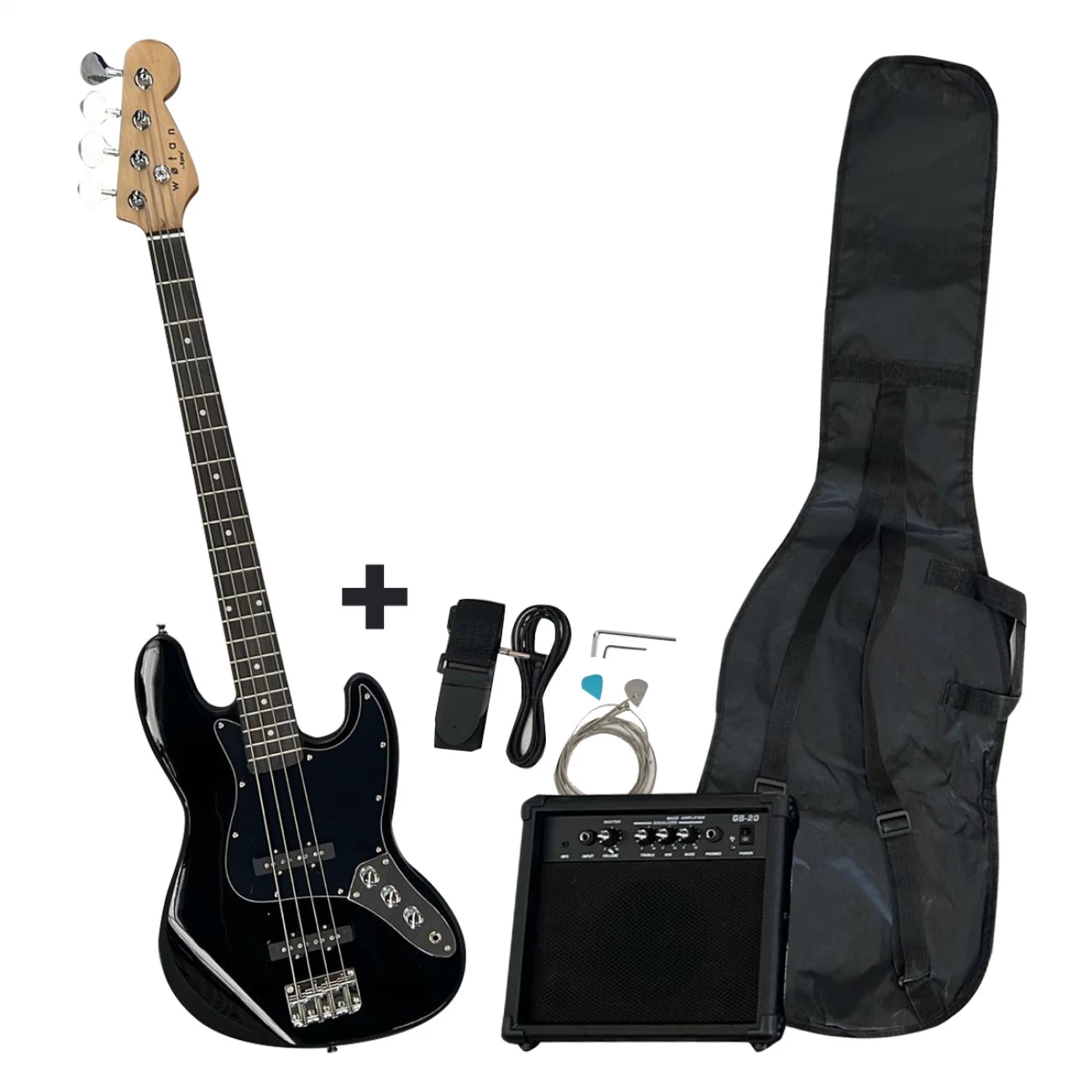 Wotan Frigg-Pack | Pack combo bajo + Amplificador + Funda