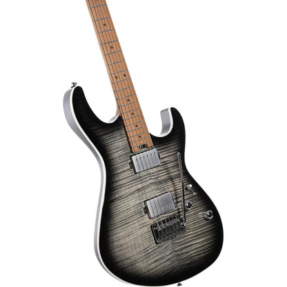 CORT G290FAT-II-TBB | Guitarra eléctrica con diapasón de arce tostado Trans Black Burst