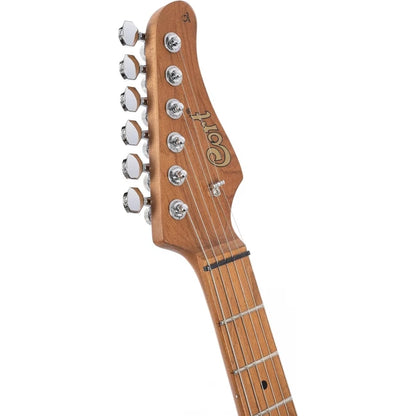 CORT G290FAT-II-TBB | Guitarra eléctrica con diapasón de arce tostado Trans Black Burst