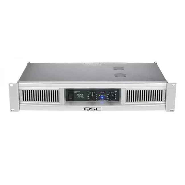 QSC GX3 | Amplificador de 2 canales de 425w de potencia por lado