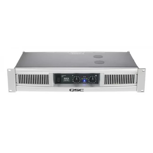 QSC GX3 | Amplificador de 2 canales de 425w de potencia por lado